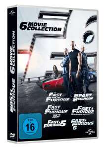 Fast & Furious 1-6 [6 DVDs]